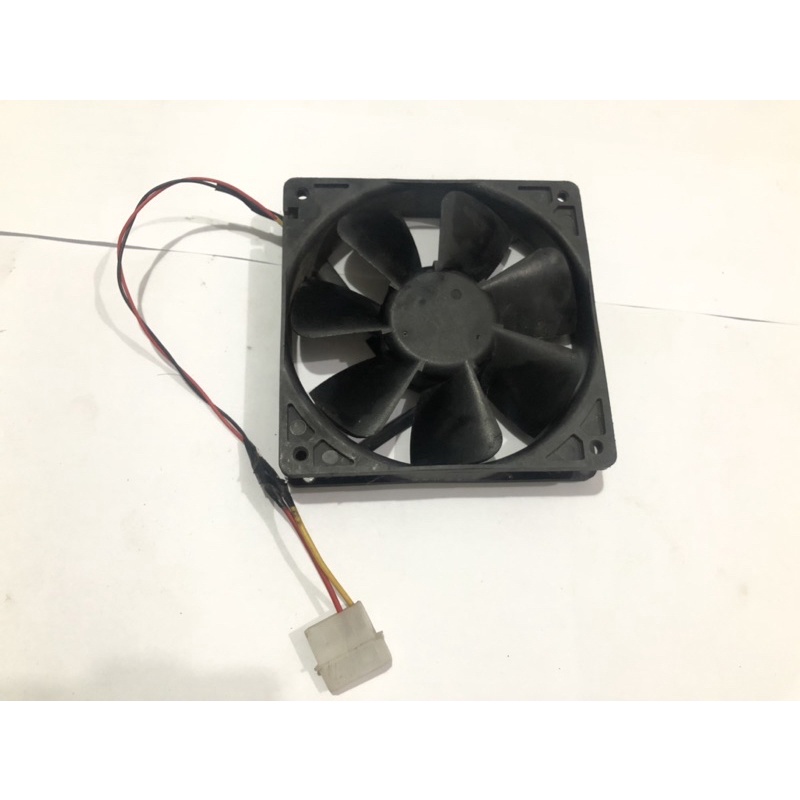 Fan Delta 12cm dày 2,5cm 0.45A chân ata như hình