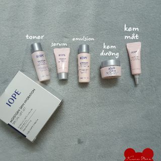 Bộ Kit 5 món dưỡng da IOPE