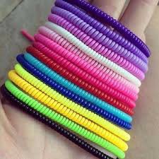 [ deal 1k ] Dây cuốn sạc điện thoại bảo vệ cáp tai nghe không đứt gẫy 1k ...