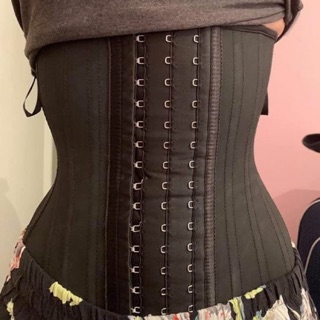 Gen nịt bụng latex 25 xương cao su non italia