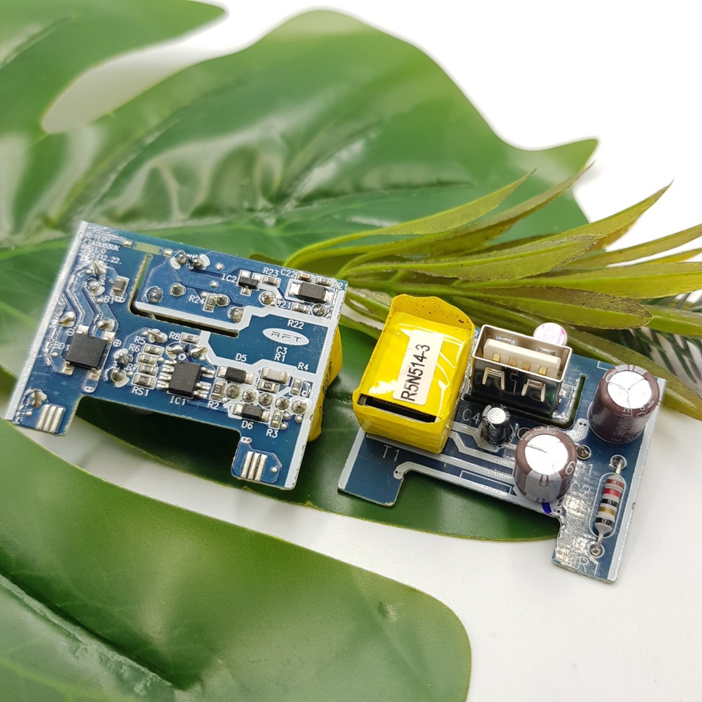 Nguồn Không Vỏ 5V1A Hàng Chuẩn bộ chuyển nguồn 220V về 5V 1A cổng USB - ShopLinhKienM2M