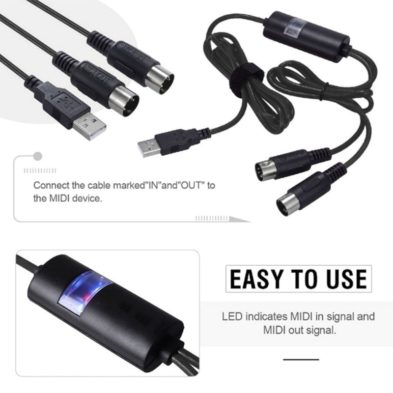Dây Cáp Kết Nối Bàn Phím Đàn Piano Chuyên Nghiệp