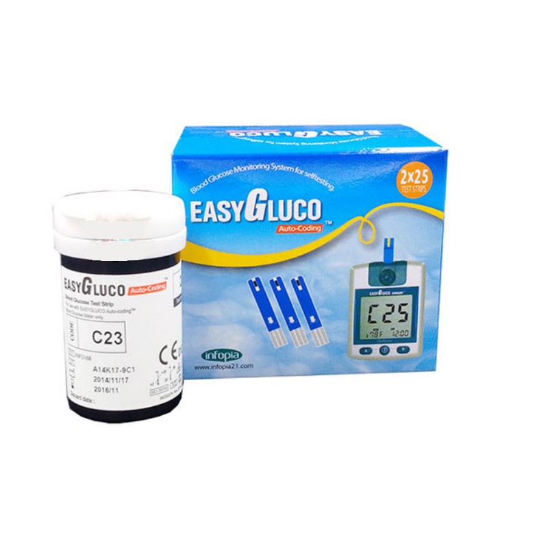 ✅ Que Thử Đường Huyết- Easy Gluco, (Date Xa) -VT0764