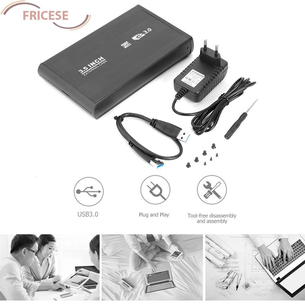 Hộp Đựng Ổ Cứng Ngoài 3.5 Inch Sata Ssd Sang Usb 3.0 | BigBuy360 - bigbuy360.vn