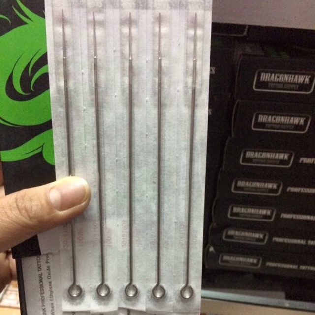 50 Kim tráng bạc Dragon 7RL kèm ngòi