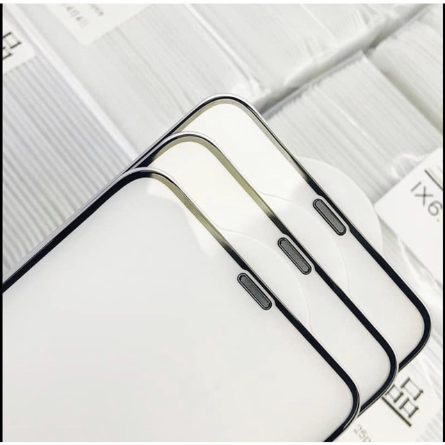 [Xả hàng] Kinh cường lực Iphone Chống Bụi Màng Loa 7 plus 8 Plus Xr 11 Cao Cấp chống bể viền kính-[CBML]