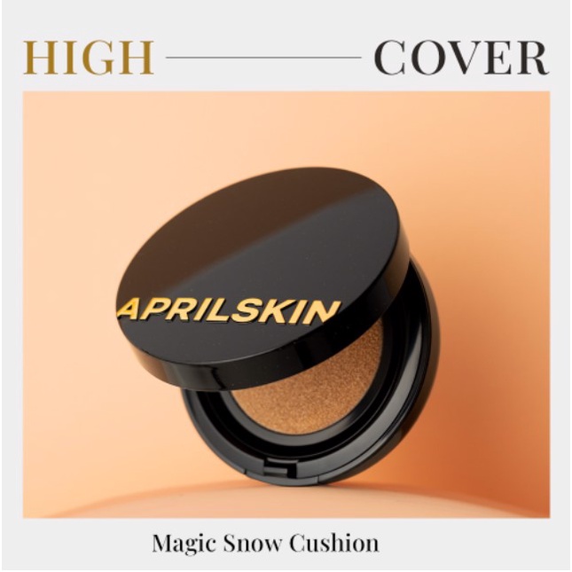 [Phiên Bản Mới 2022] Phấn Nước April Skin Black Magic Snow Cushion Galaxy Edition (15g)