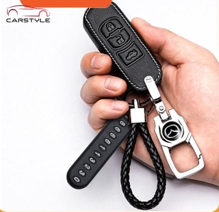 Bao da chìa khóa ô tô Mazda bảo vệ chìa bền đẹp và chắc chắn ốp cho các loại smartkey Mazda  2, 3, 6, cx5 2019 2021 2021 Ốp Chìa Khóa ô tô