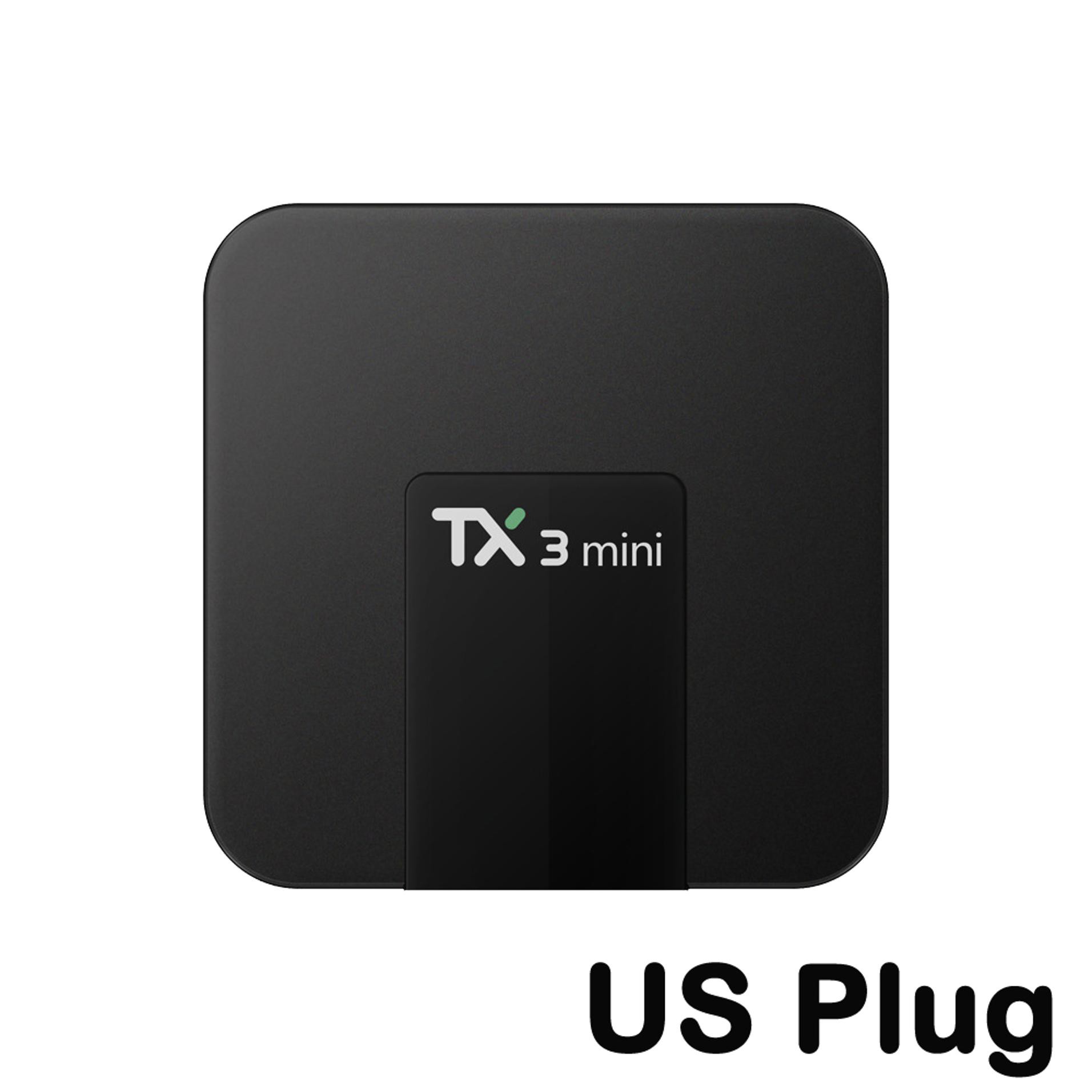 Đầu Tv Box Tx3 Mini 4k Android 6.0 Amlogic S905X Lõi Tứ Ram 1gb Emmc 8gb Và Phụ Kiện