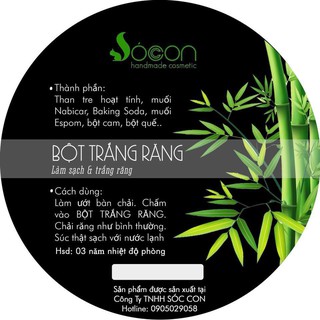 BỘT TRẮNG RĂNG SÓC CON
