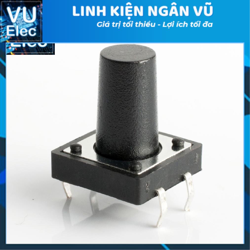 Nút Nhấn 4 Chân DIP, SMD Nhiều Kích Thước