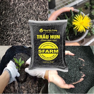 Trấu Hun Sfarm Túi 5DM3 (TSF-001)