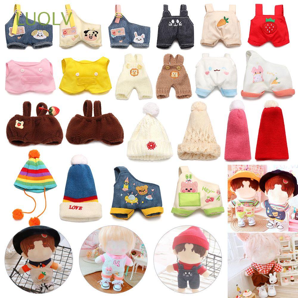 Quần yếm nhồi bông hình động vật hoạt hình đáng yêu 20cm