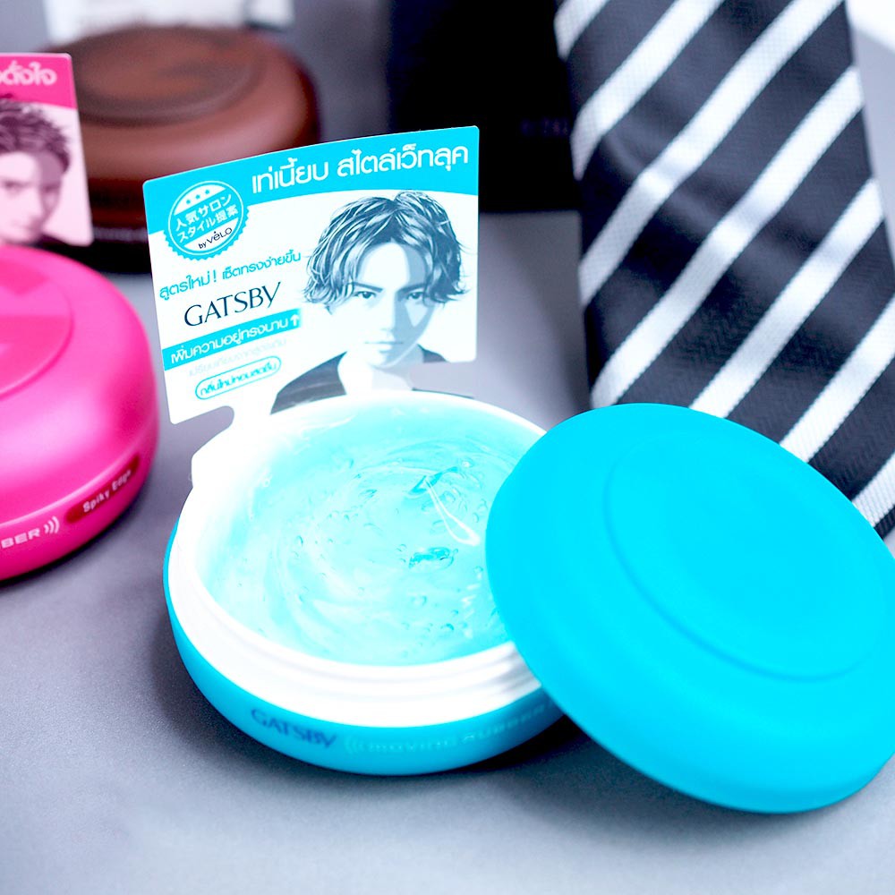Wax Tạo Kiểu Tóc Gatsby H&amp;F Xanh