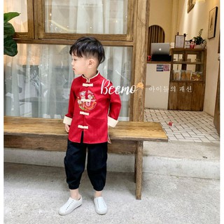 Set HanBok áo dài cách tân Tết bé trai