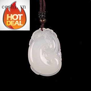 Pure jade necklace