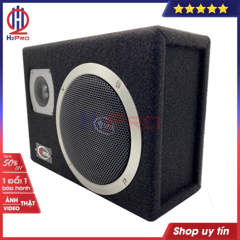 Loa Sub Ô Tô Syzx YD-1508 Bass 20 200W-4 Ôm, 2 Chế Độ Lời-Trầm, Sub Oto Siêu Trầm 12V Hoặc 24V, Bộ Quà 200K-H2Pro Tech