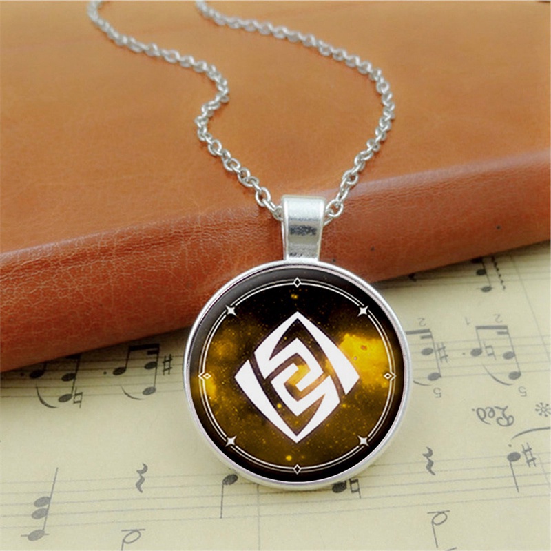 Vòng Cổ Choker Cosplay Game Genshin Impact Eye of God Cho Nam Và Nữ