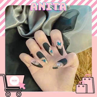 Nailbox móng giả thiết kế theo size khách kèm keo + dũa