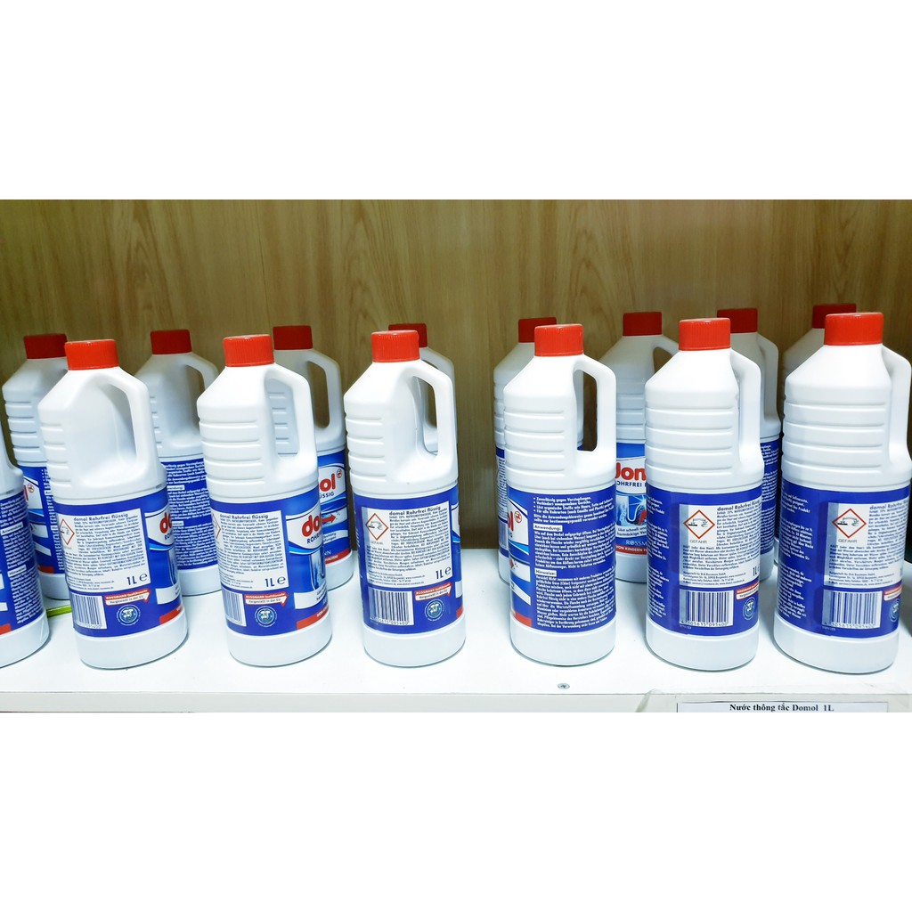 Nước Rửa Bồn Cầu DOMOL Thông Tắc Đa Năng Rohrfrei Flüssig 1000ml