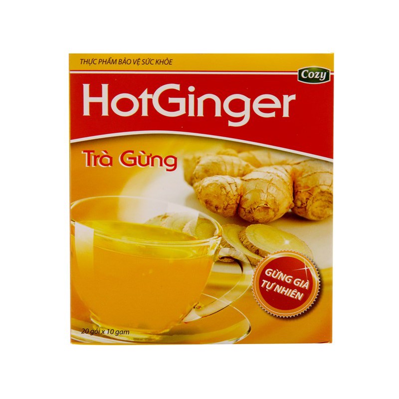 Trà gừng Cozy Hotginger (10g x 20 gói/hộp) - TCZ018