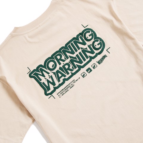 Áo thun Sketch Logo - Cream