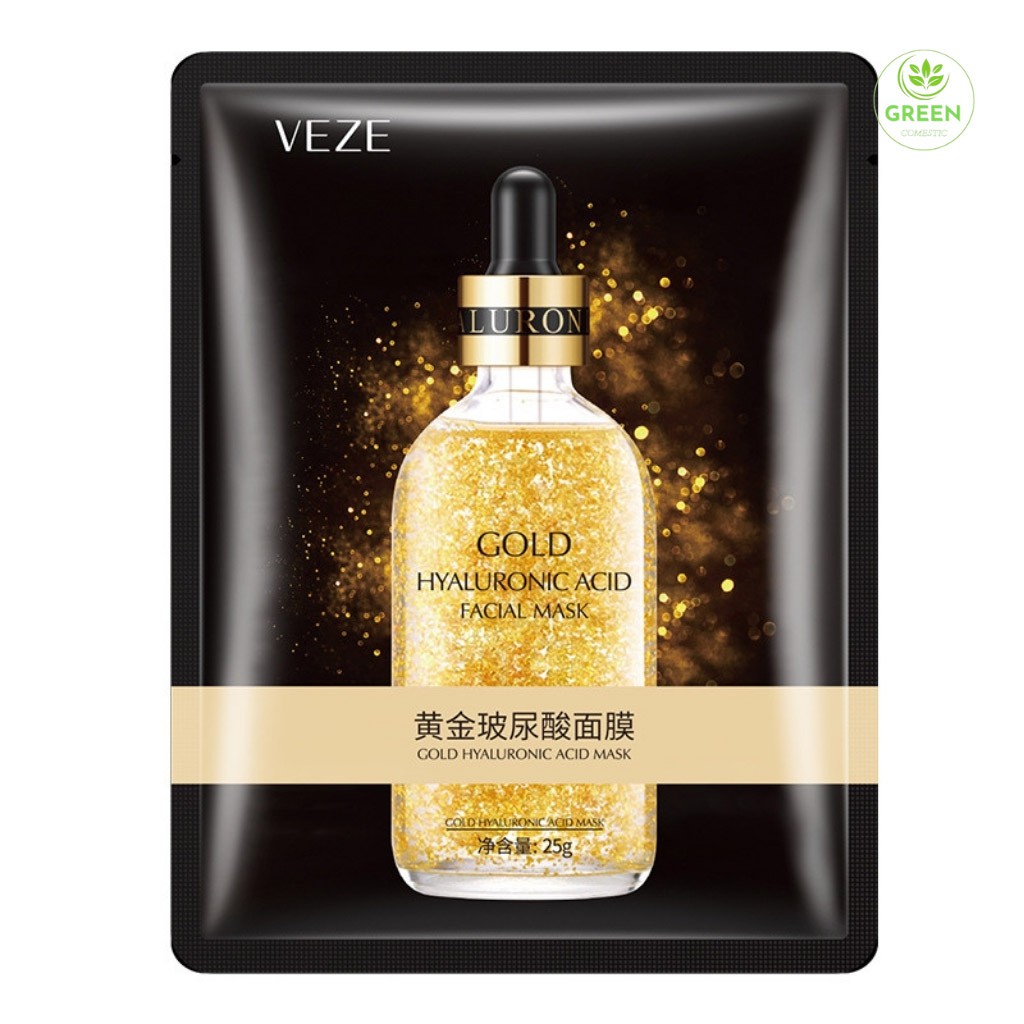 Mặt Nạ Vàng 24K Dưỡng Trắng Gold – Mặt Nạ Cấp Ẩm Làm Min Tái Tạo Làn Da Giúp Da Căng Bóng Mask Nội Địa Trung Cao Cấp Gre