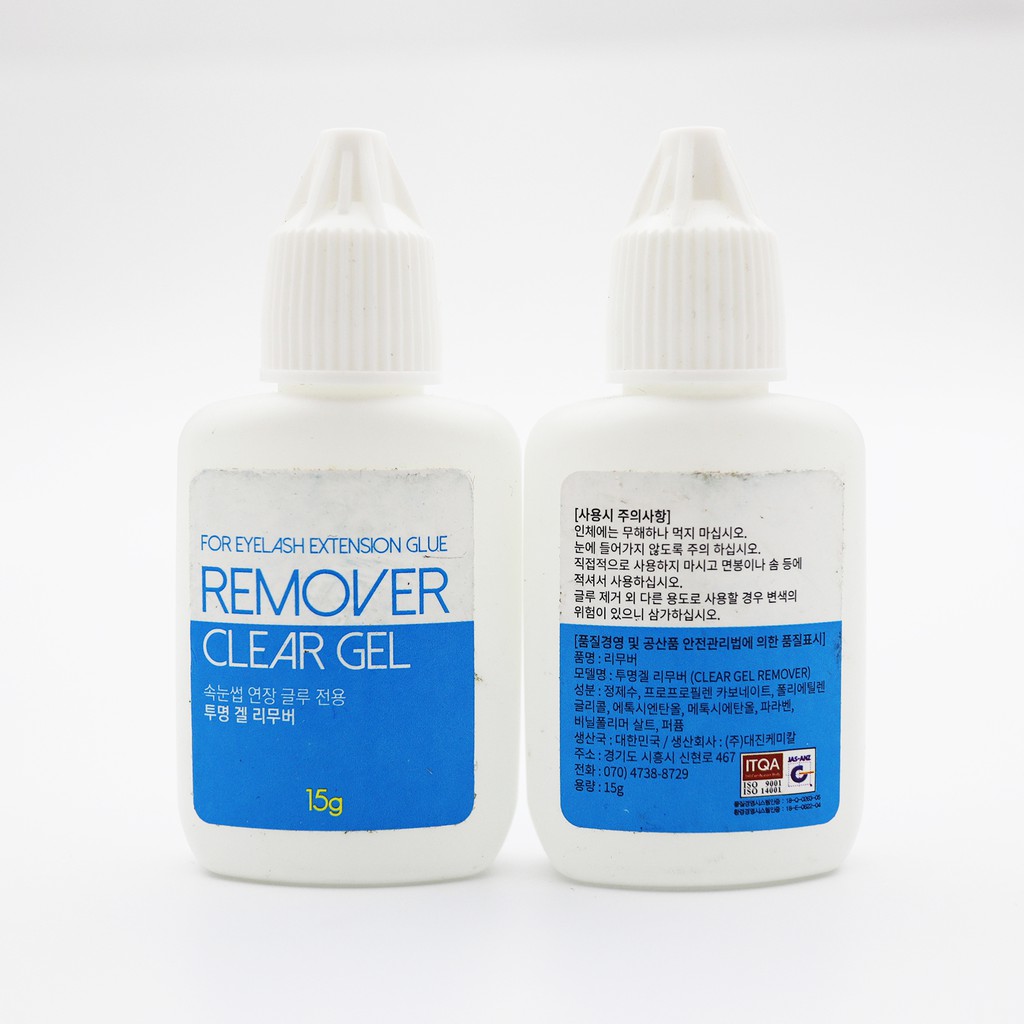 Gel tháo mi remover clear