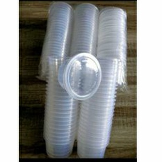 Hũ làm bánh Flan nhựa tốt bịch 50 hũ.50 Hủ làm bánh flan đựng bánh làm yaourt hủ nhựa nhỏ