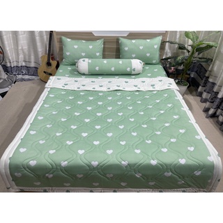 BỘ DRAP GỐI DRAP THUN HÀN QUỐC CAO CẤP