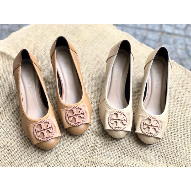 Giầy cao gót nữ da 5 phân