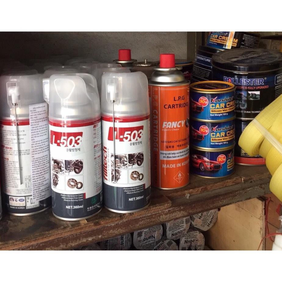 DẦU CHỐNG RỈ SÉT xịt ổ khóa L503 chống oxi hóa rỉ sét bulong ốc vít, làm trơn động cơ, mô tơ, bánh răng