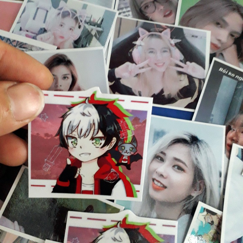 Sticker / Hình dán In Hình Theo yêu cầu