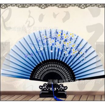 (8 mẫu phần 5) Quạt cổ trang dây tuyến bản lụa loại 2 đồ cổ trang trung quốc cổ phong cổ đại