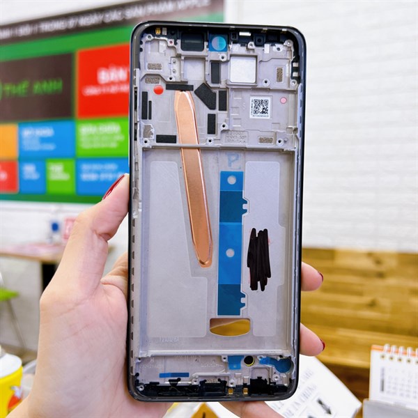Bộ vỏ Xiaomi Poco X3 ( không kính camera ) zin mấu máy chuẩn