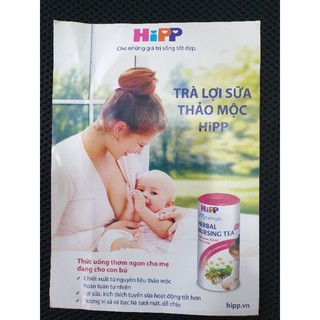 Set 8 gói Trà cốm hòa tan HiPP lợi sữa