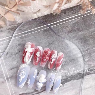 Set 10 Charm thiên thần trang trí móng mới