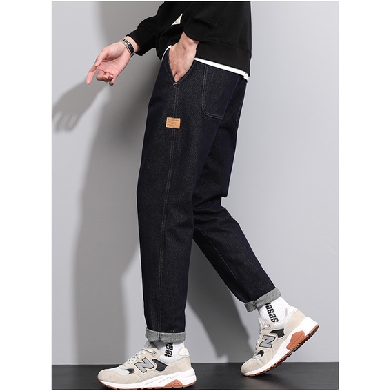 Quần Jean Nam Dáng Baggy Ống Suông Rộng Mặc Đi Làm Đi Chơi Thoải Mái Quần Bò Top Xu Hướng Hình Ảnh + Video