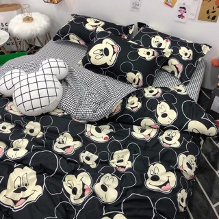 Bộ chăn ga poly mickey