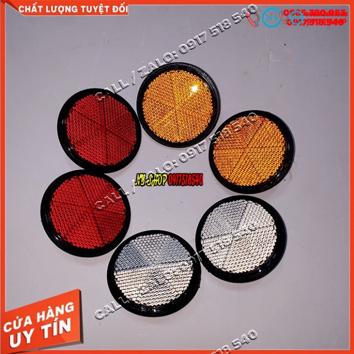 BỘ 4 MẮT MÈO PHẢN QUANG ZHIPAT TRƯỚC SAU ( TÙY CHỌN MÀU MẮT VÀ MÀU MẮT ) GẮN HONDA, YAMAHA Ảnh thật Sp