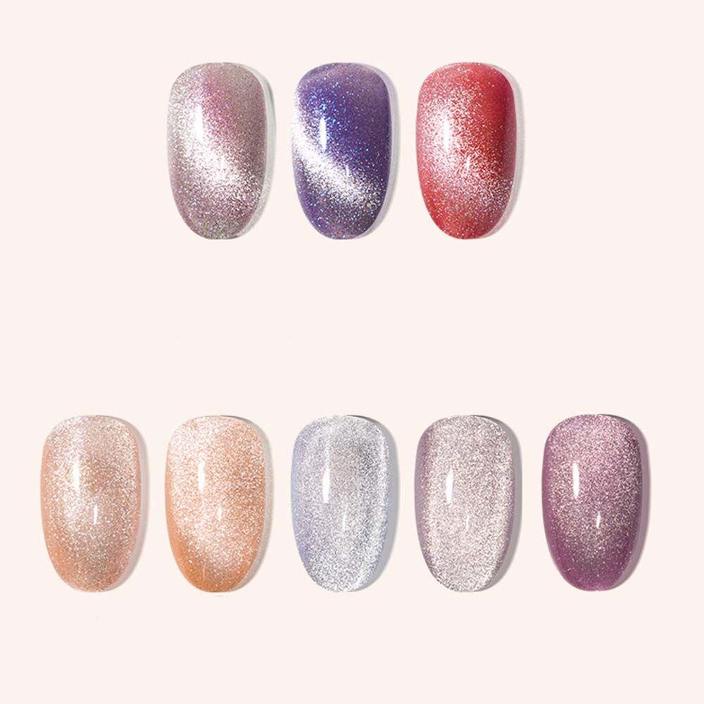 Sơn Móng Tay Gel UV Mắt Mèo Lấp Lánh Thời Trang Chuyên Nghiệp