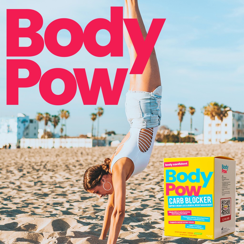 Viên Uống Giảm Cân Body Pow Carb Blocker (90Viên/hộp), cho chế độ ăn nhiều thực phẩm tinh bột, gạo, mì và đường | BigBuy360 - bigbuy360.vn