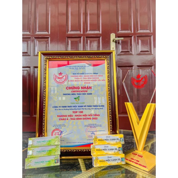 Serum thảo mộc xanh