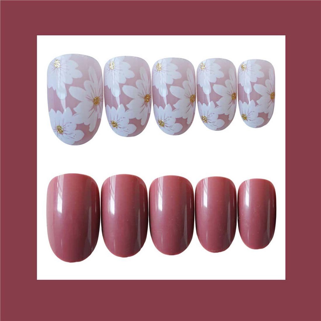 Bộ Móng Tay Giả Múa Ba Lê Che Phủ Toàn Diện Kiểu Pháp