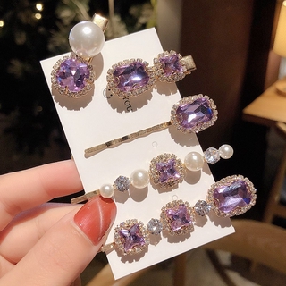 Purple hairpin Hair accessory