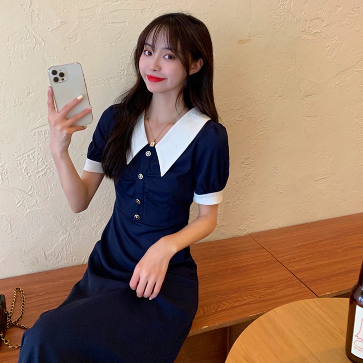 đầm đen đầm dài đầm vintage váy tiểu thư sang chảnh đầm công sở đầm bigsize nữ váy nữ xinh váy đi chơi đầm đi tiệc đầm nữ