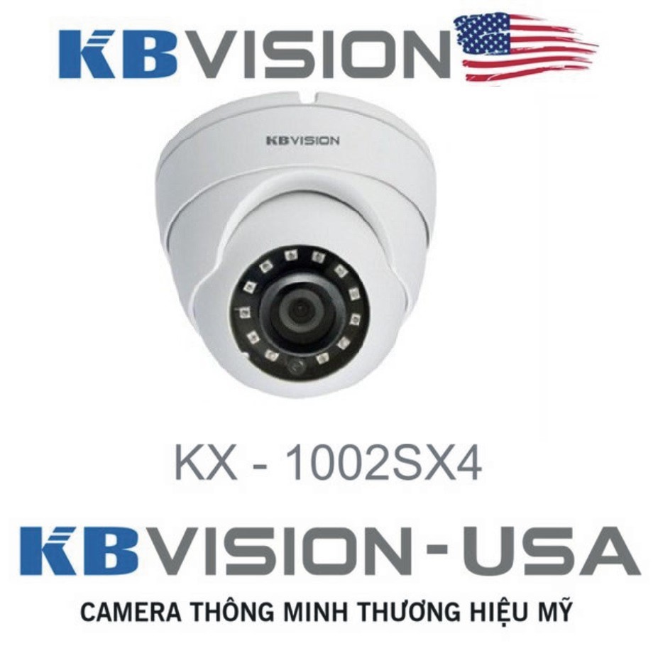 Camera Dome HDCVI hồng ngoại 1.0 Megapixel KBVISION KX-1002SX4