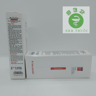 KEM CHỐNG NẮNG VALENTINE SPF 50