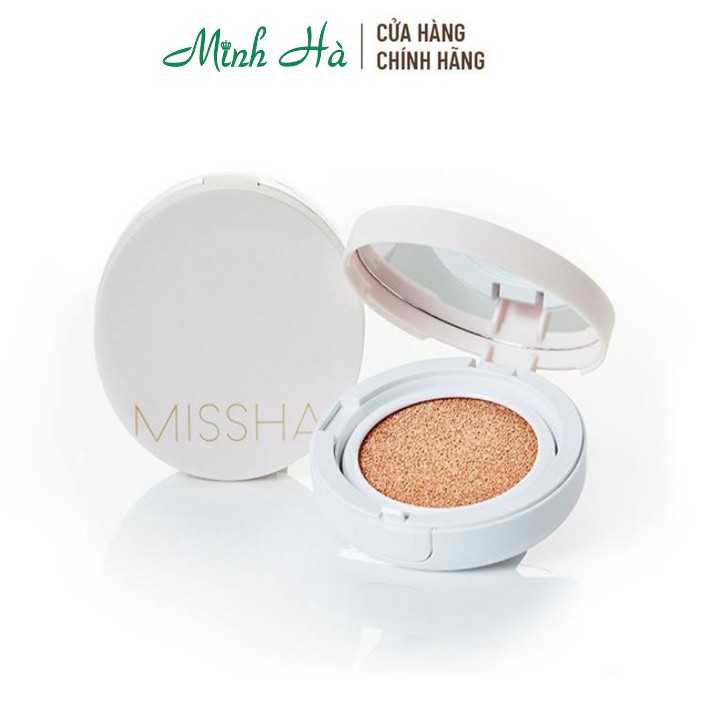 Phấn nước Missha Magic Cushion Cover Lasting SPF50+ PA+++ giúp kiềm dầu và che phủ tốt