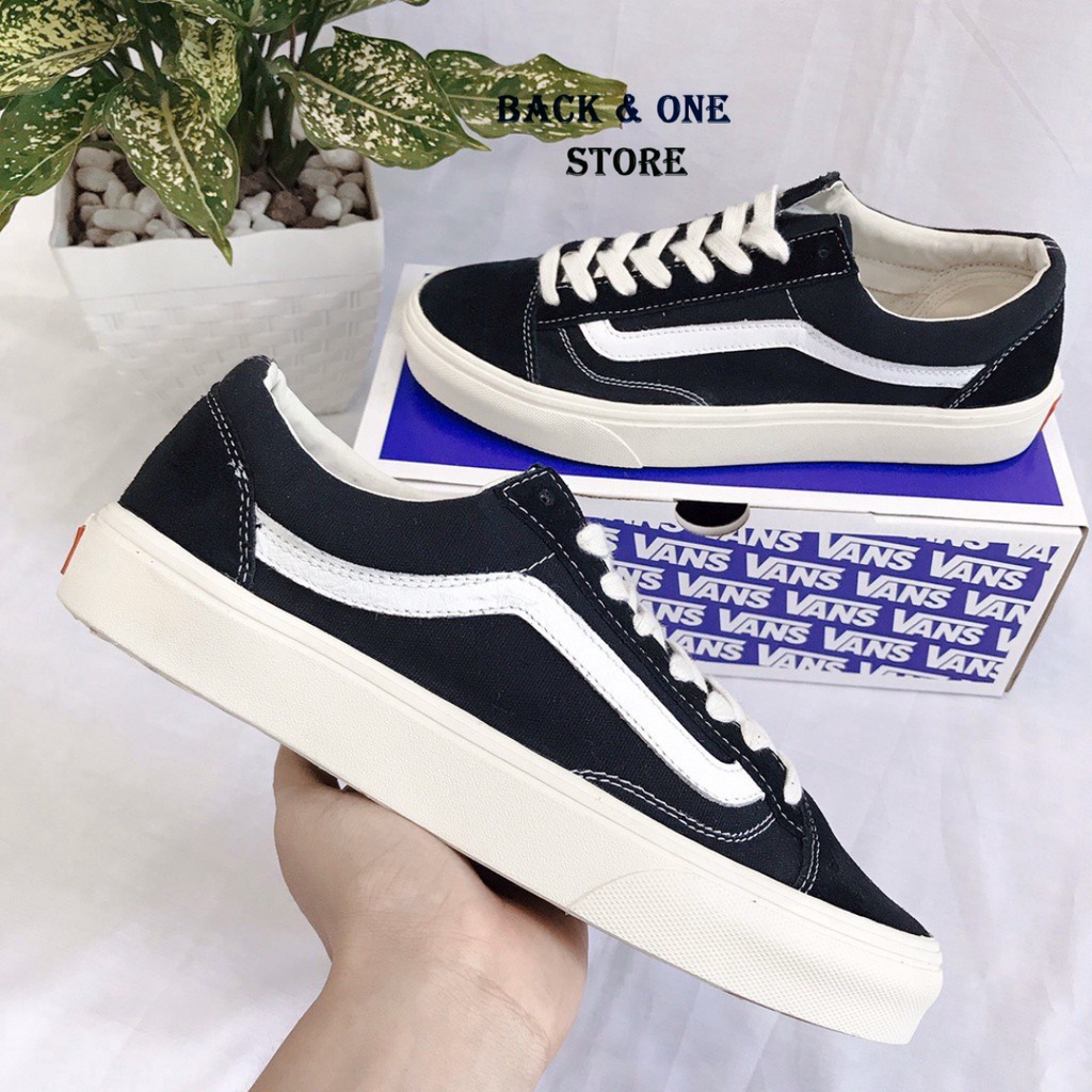 GIÀY 𝐕𝐀𝐍𝐒 OLD SKOOL MÀU ĐEN Giày thể thao nam nữ 2021 [ Full box bill ] | BigBuy360 - bigbuy360.vn